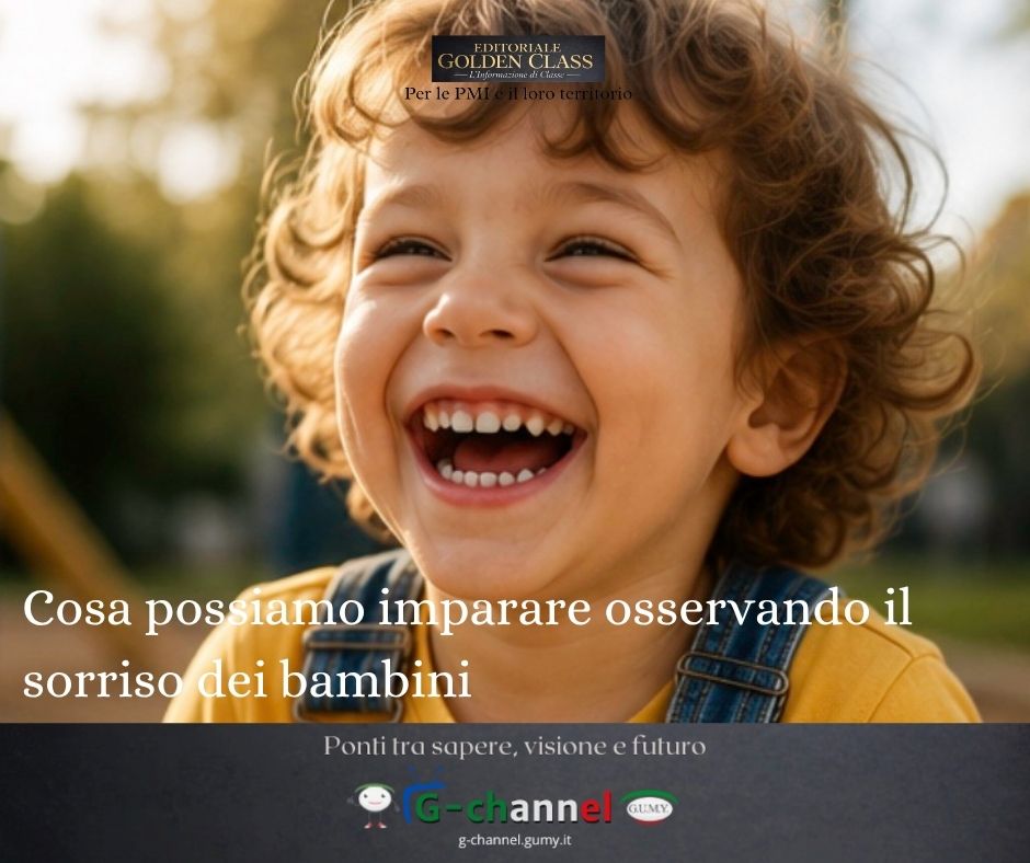 Cosa possiamo imparare osservando il sorriso dei bambini